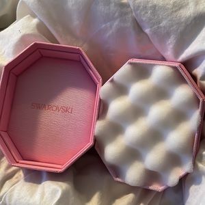 Swarovski box. Used as a jewelry box.